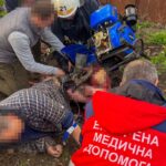 У Липовці чоловіка затисло в ножах мотоблока