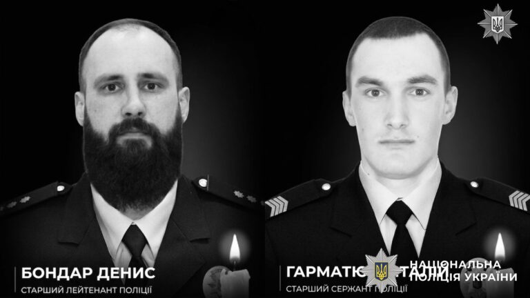 Загинули на фронті: до Хмільника на щиті повернулися двоє поліцейських