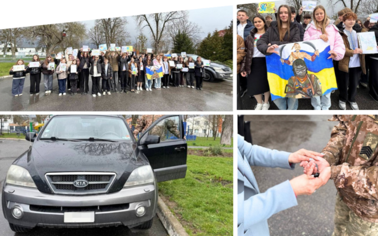 Друге авто для ЗСУ: ліцей №36 у Вінниці продовжує підтримувати захисників