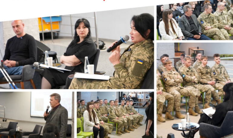 Чесно про війну і вибір: у Вінниці провели «уроки стійкості» для молоді