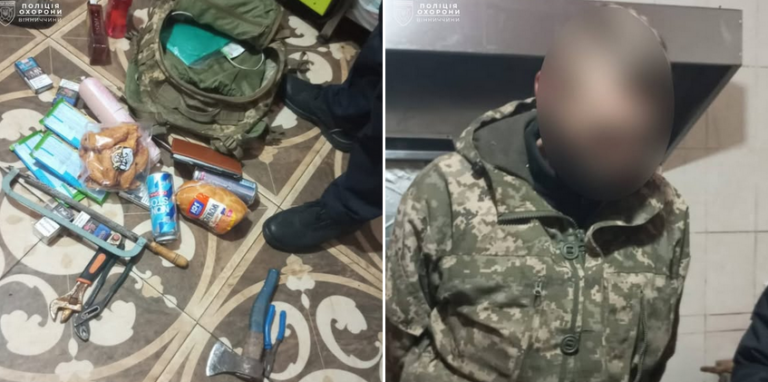 У Бершадській громаді затримали крадія, який пробрався до магазину вночі