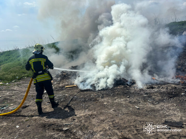 Рятувальники Вінниччини ліквідували чотири пожежі впродовж минулої доби