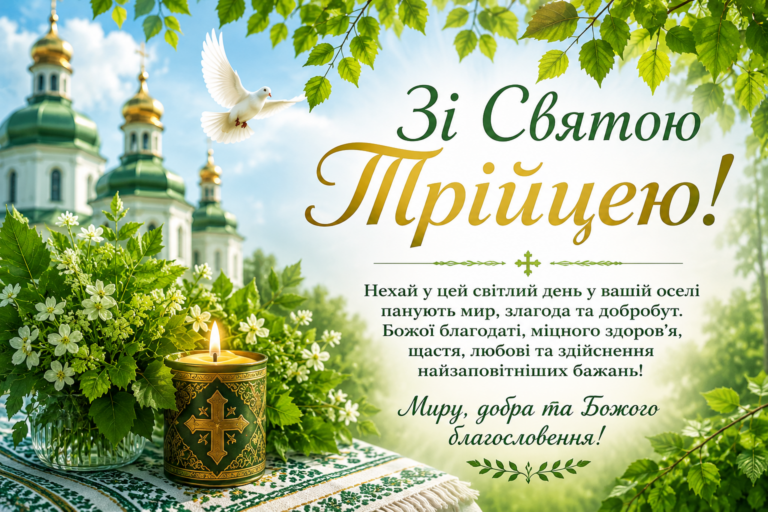 З Трійцею 2026: найтепліші привітання у прозі, віршах та листівках