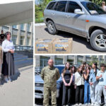 Школярі з Вінниці передали позашляховик Захисникам на фронт
