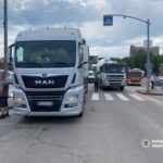 У Вінниці водій вантажівки збив жінку на пішохідному переході