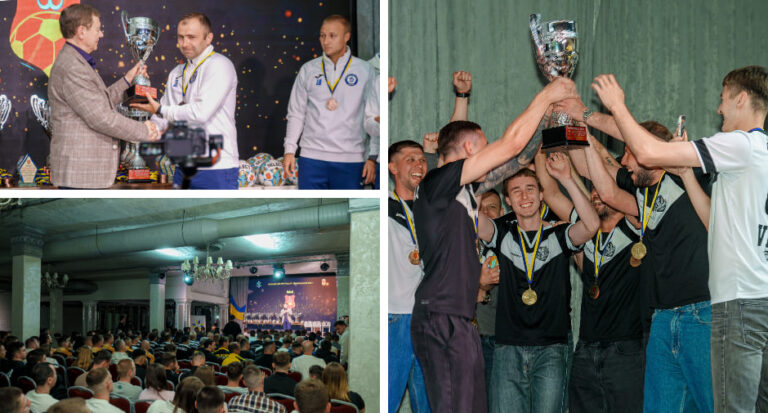 Міський голова Вінниці нагородив переможців чемпіонату з футзалу