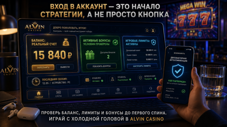 Что проверить после Алвин казино вход перед запуском первой игры