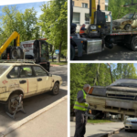 У Вінниці прибрали “авто-привид” з проспекту Космонавтів