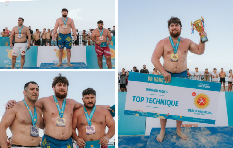 Вінничанин Важа Даіаурі став чемпіоном світу з пляжної боротьби у В’єтнамі
