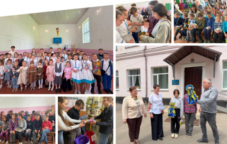 Майже 100 солодких гостинців і щирі емоції: як вінницькі школярі підтримали вихованців спецшколи
