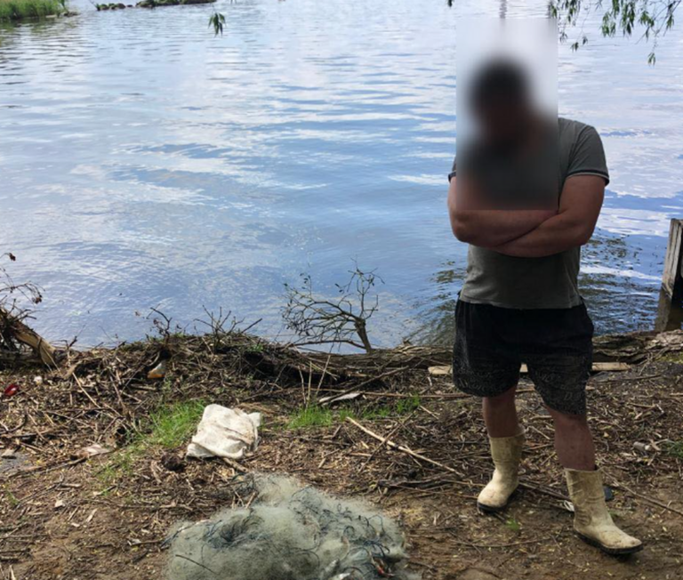 У Ладижині браконьєр наловив риби на 122 тисячі гривень