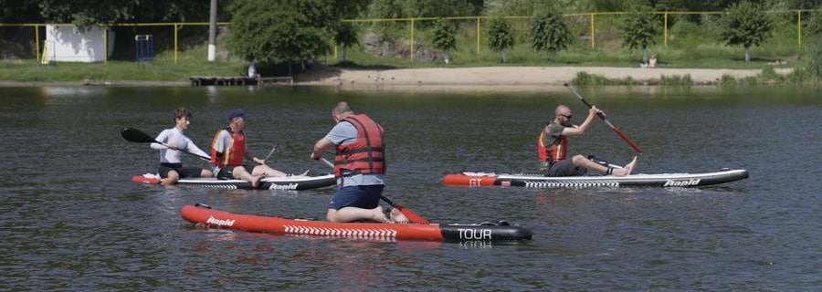 Вінницьких ветеранів запрошують на безкоштовне катання на SUP-дошках: як долучитися