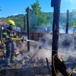 Коротке замикання спричинило пожежі в двох гаражах на Вінниччині