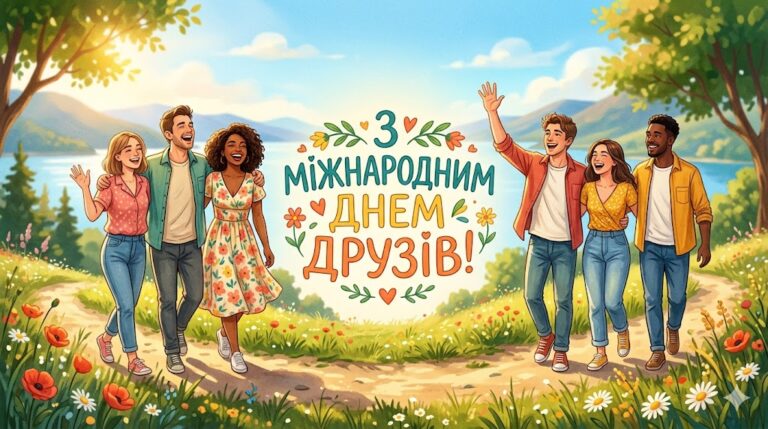Міжнародний день друзів: найщиріші привітання у прозі, віршах та листівках