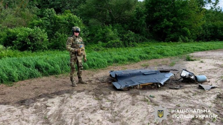 На Вінниччині виявили частки ворожих БпЛА та ракет після ворожих атак