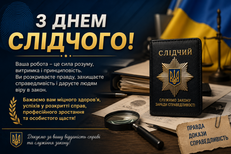 День слідчого 2026: найкращі привітання у прозі, віршах та листівках