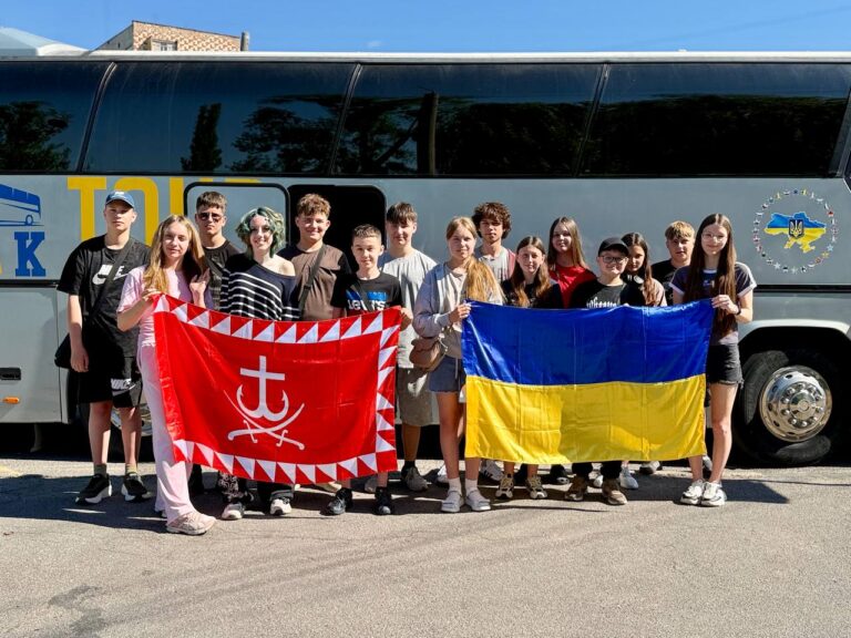Дітям із Вінниці та Ірпеня організували поїздку в табір «Литовське літо»