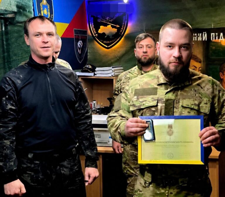 Командир підрозділу БпЛА з Бершаді удостоєний президентської нагороди