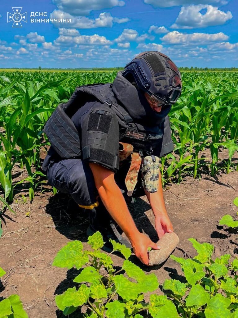 Снаряд часів Другої світової знищили в Уланівській громаді