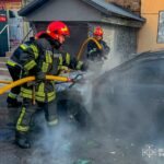 У Вінниці загорівся легковий автомобіль