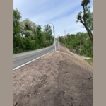Зсув ґрунту зупиняють у Вінниці: на провулку Широцького укріпили аварійний схил