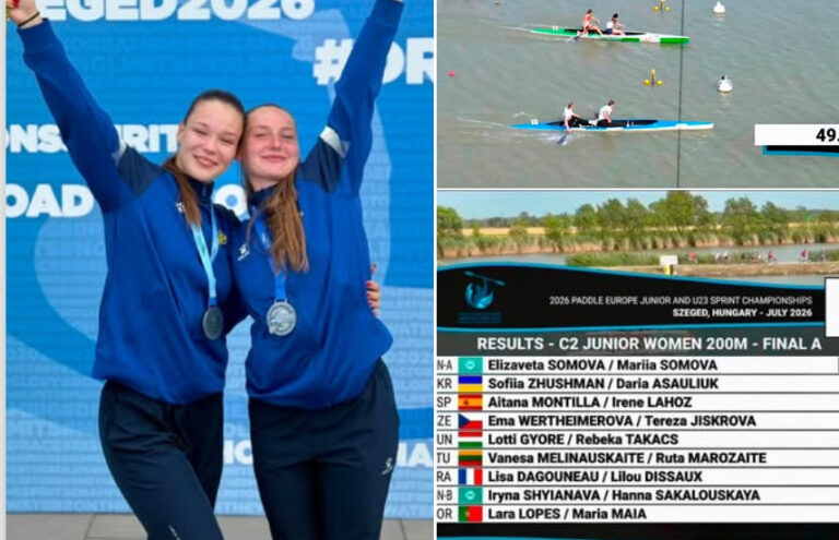 Вінницька веслувальниця Дар’я Асаулюк виборола «срібло» на чемпіонаті Європи