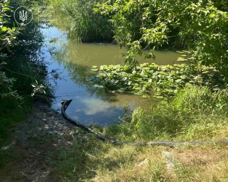 Набирали воду з річки: на Вінниччині екоінспектори провели рейд