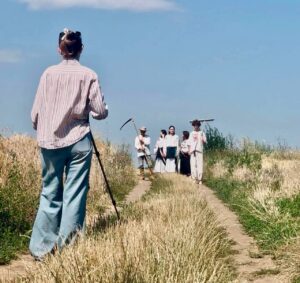 У Вінниці студенти знімають фільм до 100-річчя музею Михайла Коцюбинського (ФОТО)