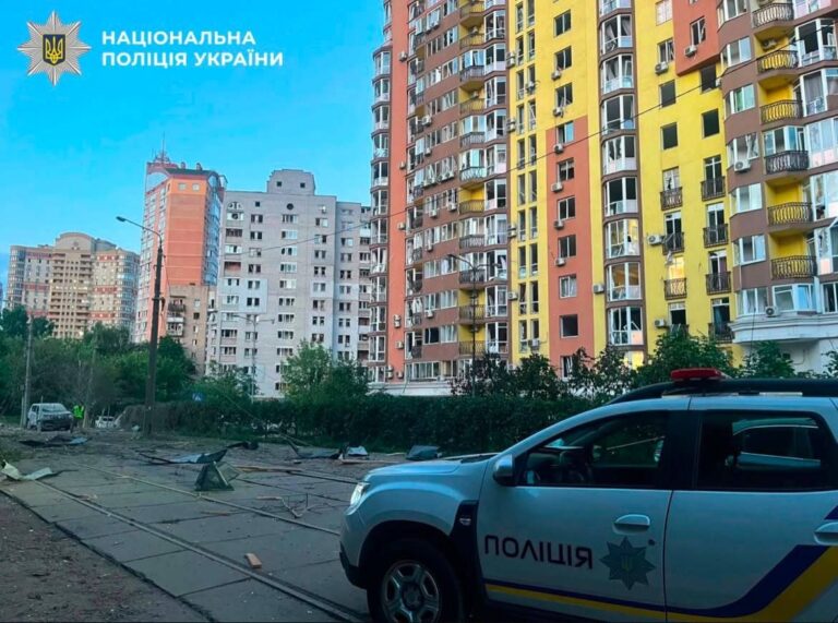 Нічна ворожа атака на Київ: є загибла та постраждалі