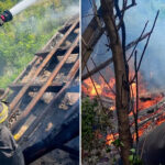 Вогонь охопив будинки, господарські споруди та сухостій: на Вінниччині спалахнуло 11 пожеж