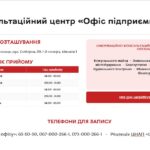 «Офіс підприємця» у Вінниці працюватиме за новим графіком