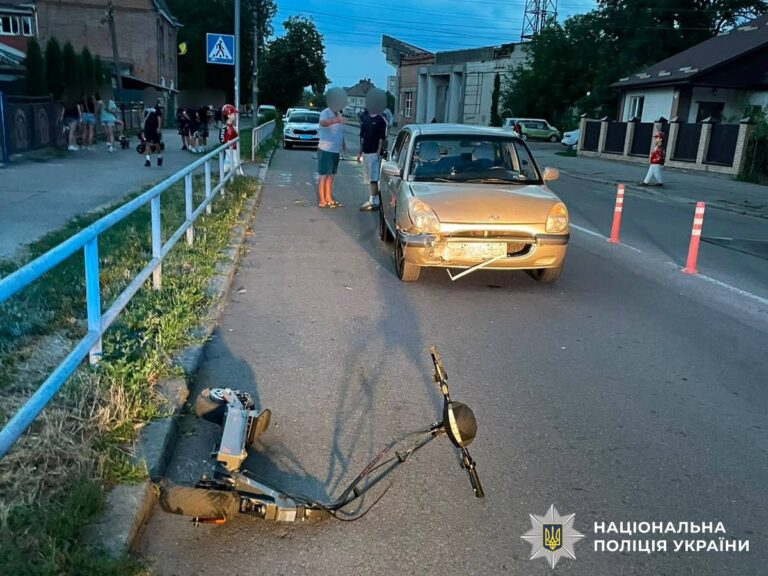У Вінниці за вечір сталися дві ДТП: під колесами авто опинилася дитина