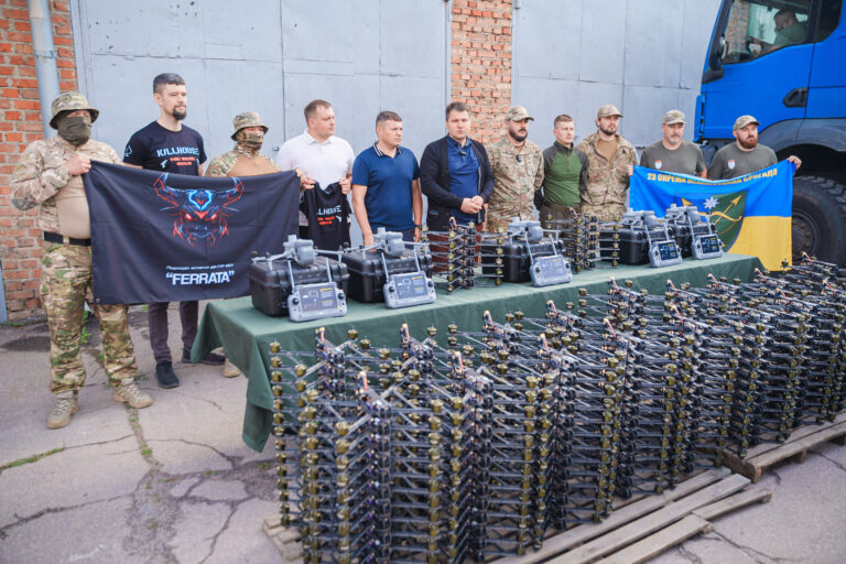 «Азов», «Хартія» та ГУР отримали від Вінниці потужне підсилення для фронту