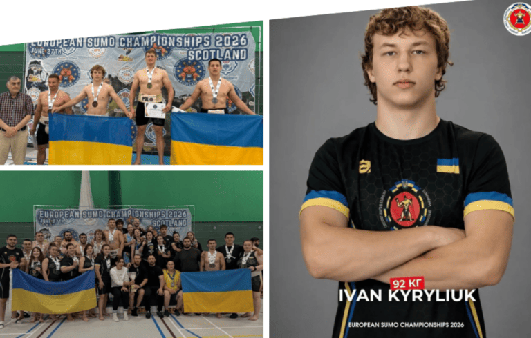 Вінничанин виборов бронзову медаль на чемпіонаті Європи з сумо