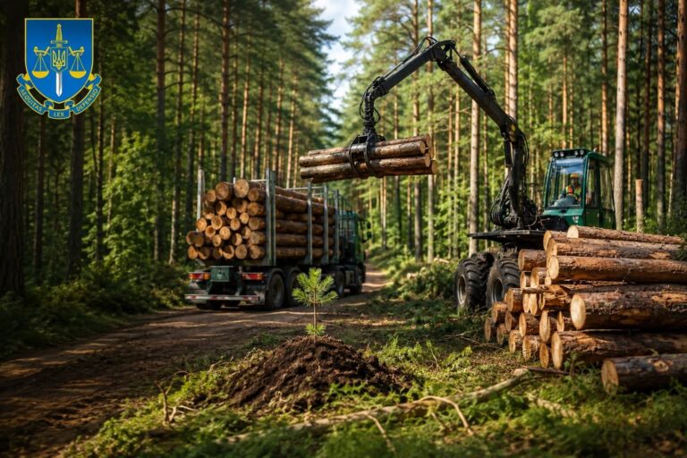 Нестача деревини на 227 тисяч гривень: на Вінниччині лісничому висунули обвинувачення