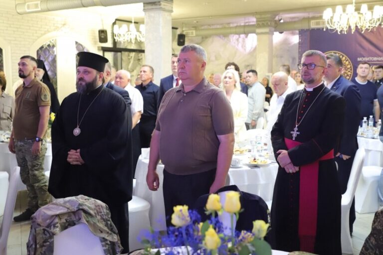 На Вінниччині провели перший Молитовний сніданок до Дня Незалежності