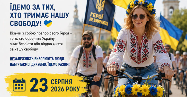 У Вінниці відбудеться благодійний «Велопарад у вишиванках»: маршрут, програма та як долучитися