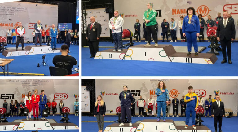 Вінницькі пауерліфтери вибороли «золото» та три «бронзи» на чемпіонаті Європи у Литві