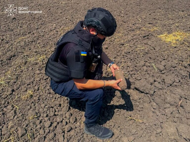 «Привіт» із минулого: у Липовецькій громаді виявили артснаряди
