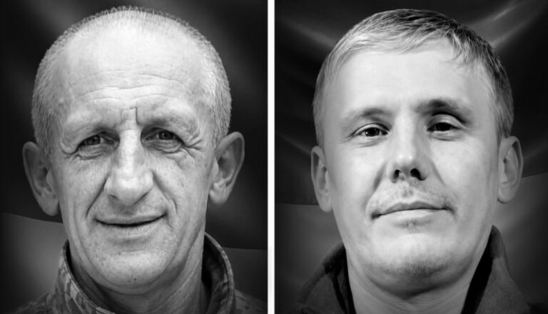 Вінниця прощається із Захисниками Олегом Андрушком та Сергієм Тарасюком