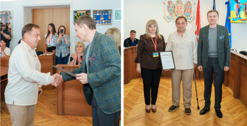 Авто для ветерана: у Вінниці Михайлу Кузнецову вручили сертифікат на понад 495 тисяч