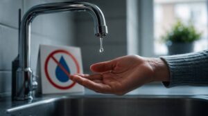 відкючення води